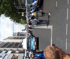 Demo Polizeiaufmarsch Wilhelmstr